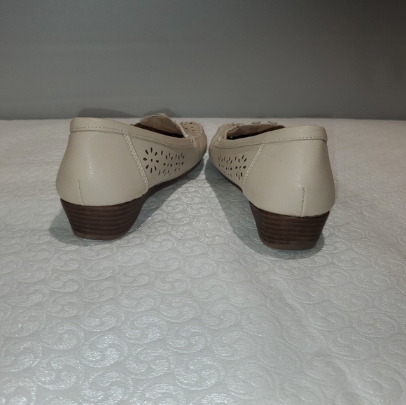 Ladies Alia Slip on Ballerinas Shoes - Picture 3 of 7